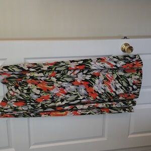 Jones Studio Floral Print Skirt